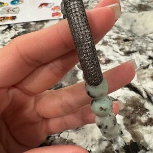 Oriana LaMarca pave bracelet